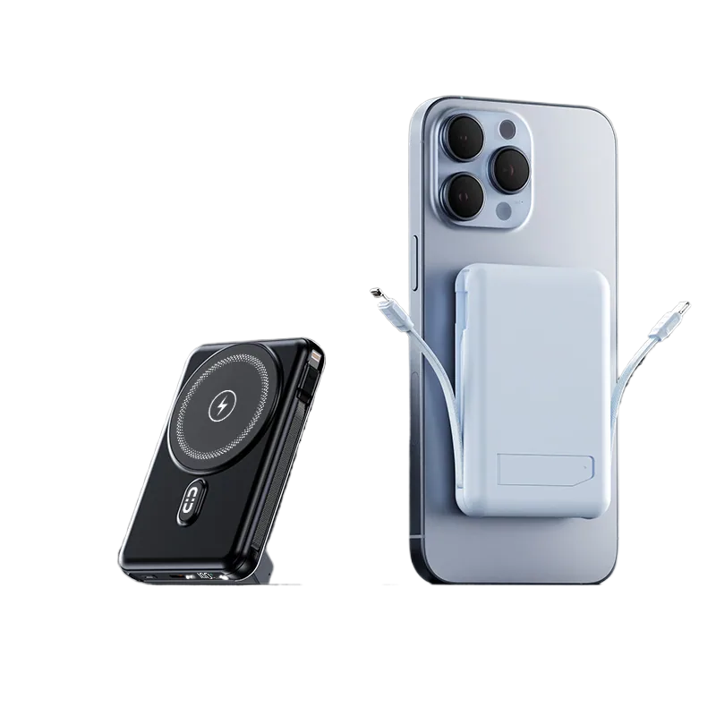 Magnetic Wireless Power Bank with Stand